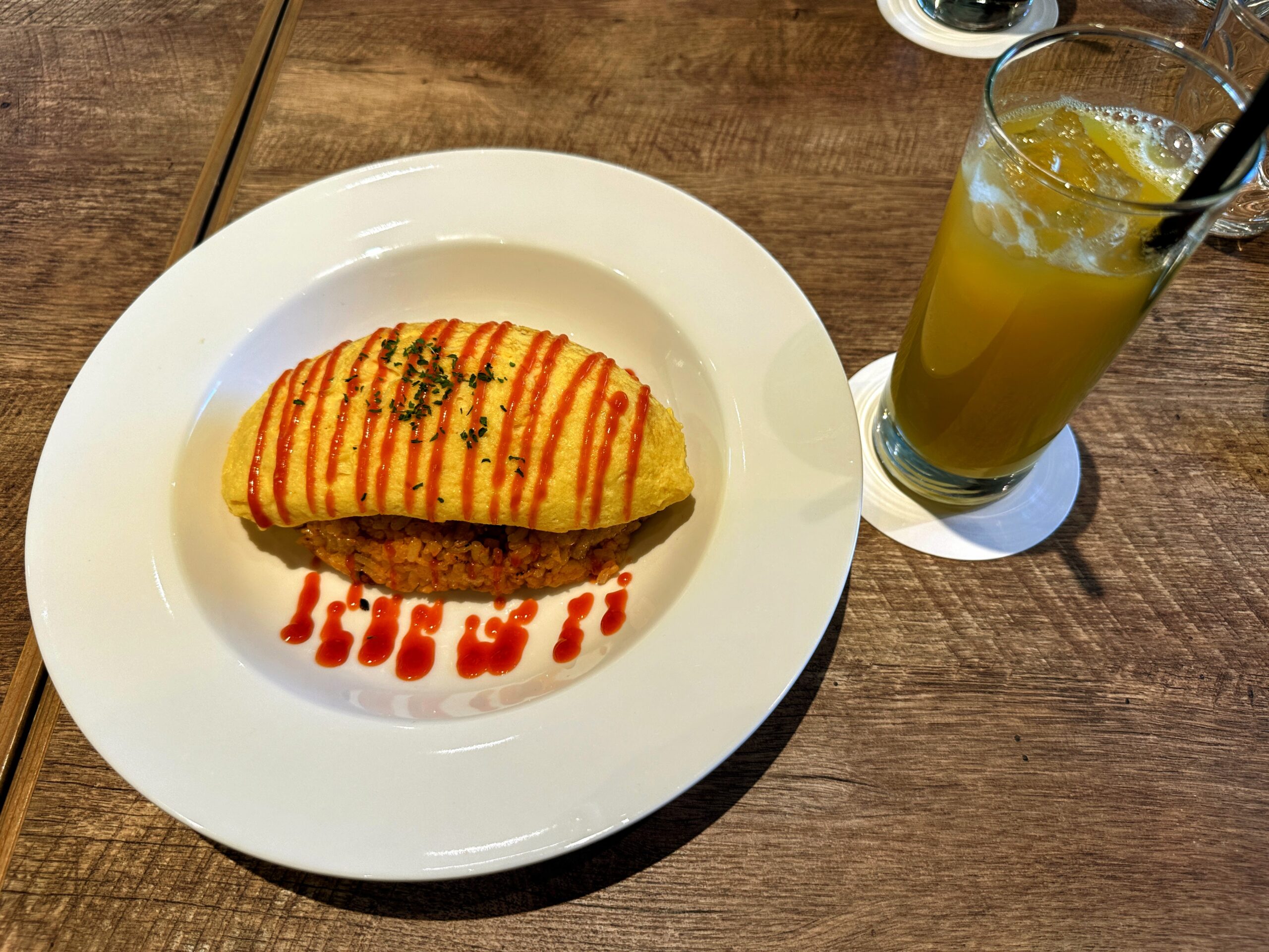 サウナの森 水沼ヴィレッジ サ飯オムライス