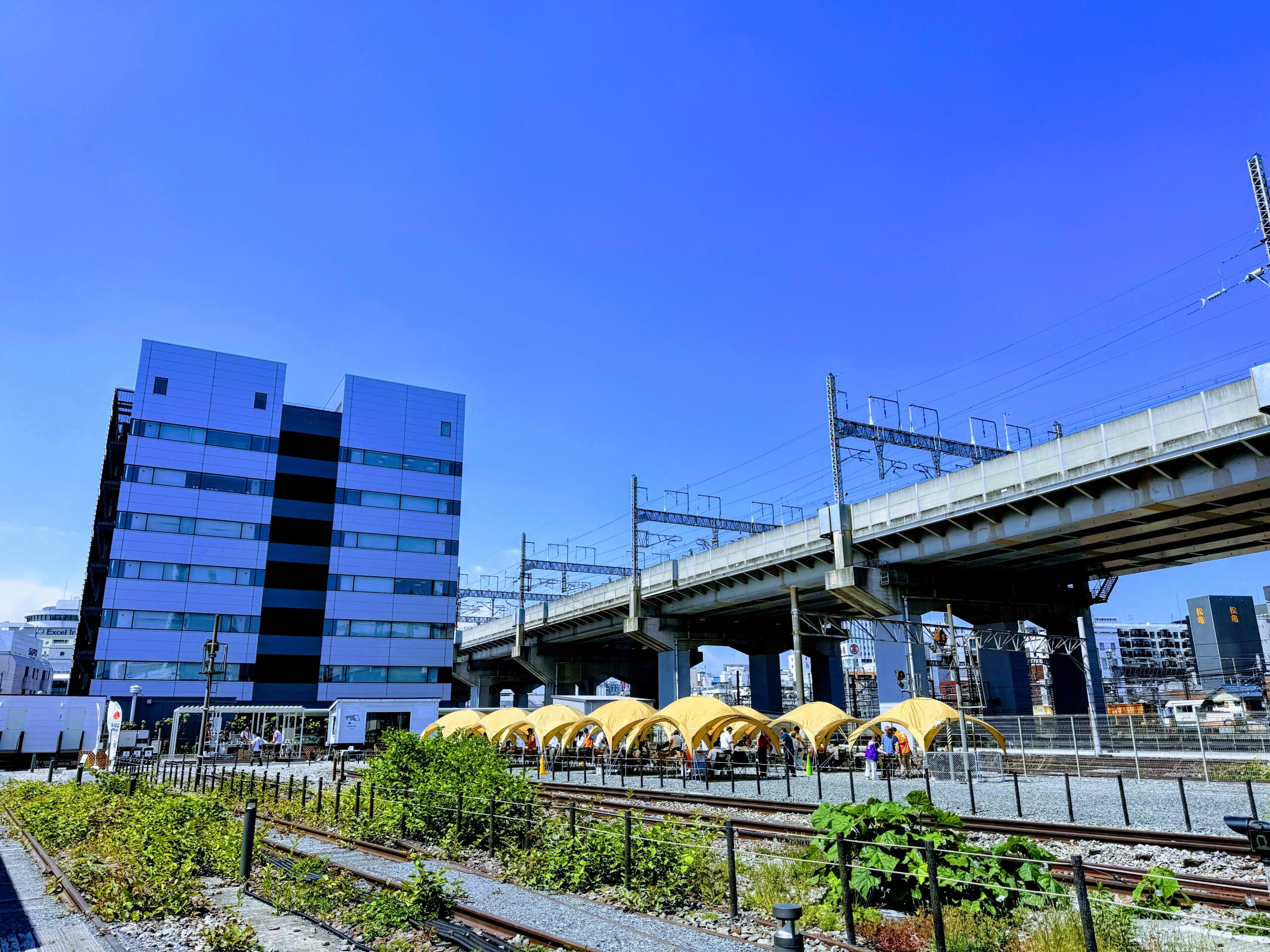 リトルリトリートデポ 施設全景と高架